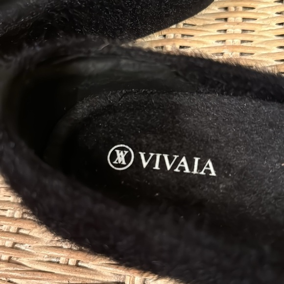 VIVAIA Square-Toe Faux Mink-Knit Flats (Margot2.0) Square Toe in Black sz 9.5 - Picture 11 of 13